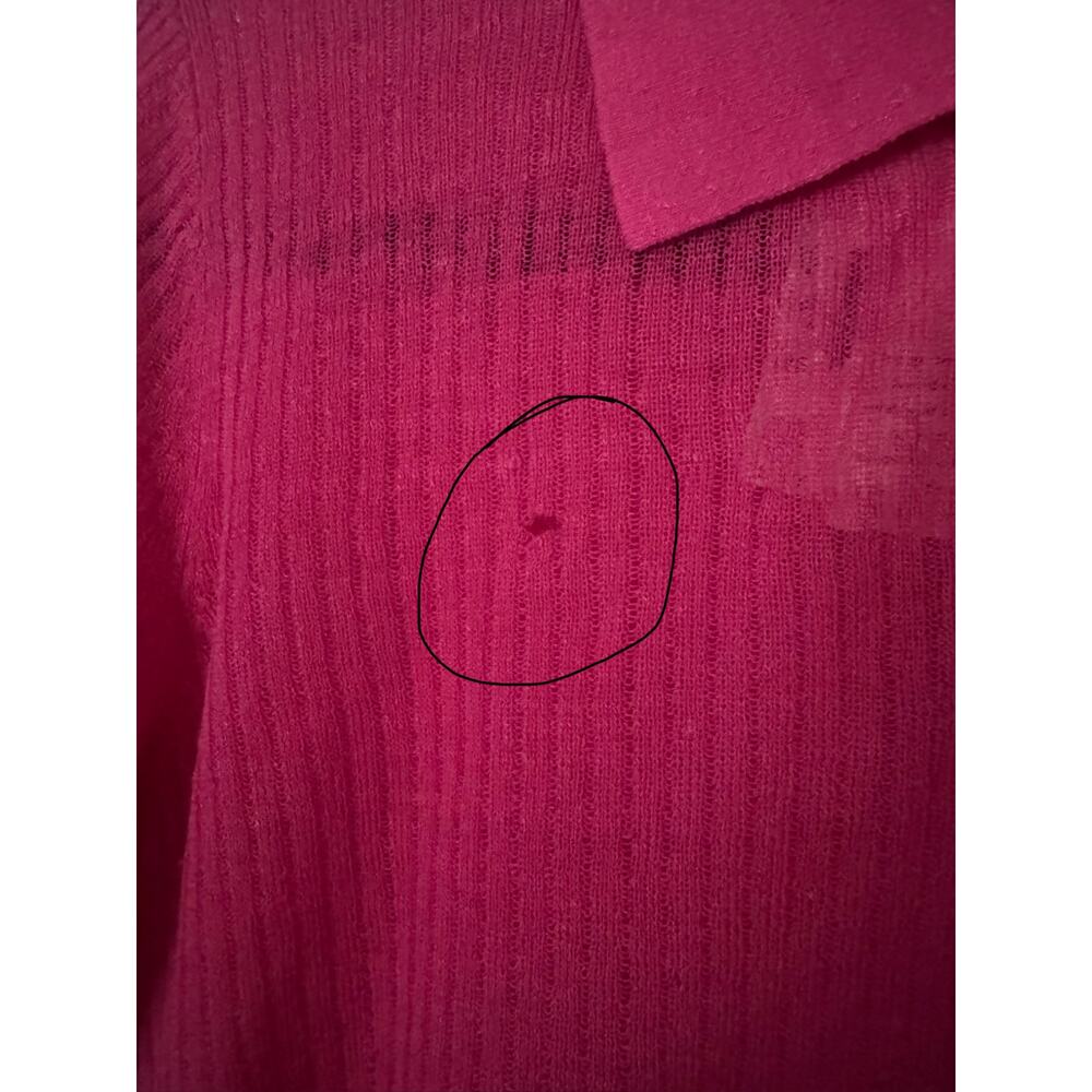 NWT Madewell Short-Sleeve Polo Sweater Tee - Picture 10 of 12